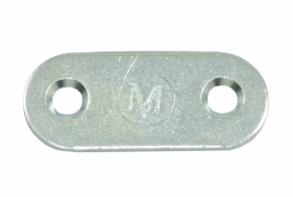 Пластина крепёжная ПК 40 (цинк) Металлист