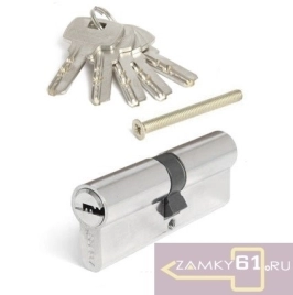 Механизм цилиндровый Apecs SM-100-(45/55)-Z-NI (никель, ключ - ключ)