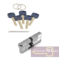 Цилиндровый механизм Apecs Premier XR-110-15-NI, (50*60) никель, ключ - ключ