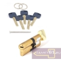 Цилиндровый механизм Apecs Premier XR-80-C15-G, (35*45С) золото, ключ - вертушка