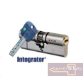 Механизм цилиндровый Integrator 466 L 90 Ш (35х55) ключ - ключ никель Mul-T-Loсk