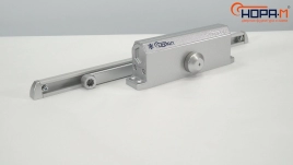 Доводчик дверной морозостойкий Slider ISP 430 (40кг-100кг серебро)со скользящей тягой