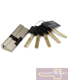 Механизм цилиндровый GranCarro 75 30х45 никель ключ-ключ L-series
