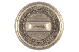 Накладка под фиксатор круглая BK 03 AS (состаренное серебро) Vantage