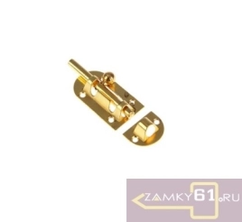 Шпингалет KL-22 РВ (золото, овальный 9,0см) Идея 