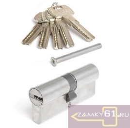 Механизм цилиндровый Apecs Premier RT-70(30/40)-NI (никель, ключ - ключ)
