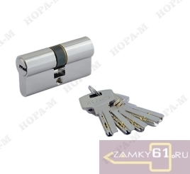 Механизм цилиндровый STD Z ЛП 90 (45х45) (золото, ключ - ключ) Нора-М 