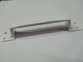 Ручка-скоба РСА -100 полимер (белый) Металлист