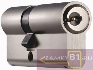 Механизм цилиндровый 70 (30х40) ключ-ключ, титан Magnum фото 806236