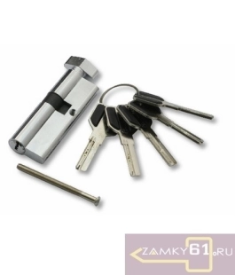 Механизм цилиндровый 65 (30х35) (хром, ключ - ключ) BR200 АBC Замкофф фото 810288