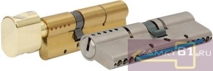 Механизм цилиндровый MTL600 100 (35*65) Mul-t-Lock ключ-ключ, никель фото 803398