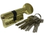 Механизм цилиндровый ZC 70 (35Сх35) РВ (золото, ключ-вертушка) Vantage фото 815679