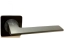 Ручка дверная на квадрате AL V54 BL (Черный) Vantage