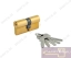 Механизм цилиндровый STD Z Л 70 (35х35) (золото, ключ - ключ) Нора-М фото 796803