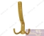 Крючок-вешалка №11 3-х рожковый (золото) Нора-М фото 804050