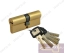 Механизм цилиндровый ЛПУ 80 (40х40) (золото, ключ - ключ) Нора-М  фото 799327