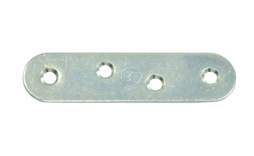 Пластина крепёжная ПК 80 (цинк) Металлист фото 1