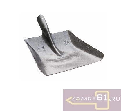 Лопата совковая-песочная ЛСП тип1 (рельсовая сталь) Матик фото 1