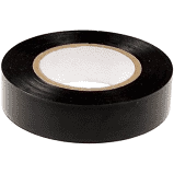 Изолента ПВХ 19 мм*18 м (черный) ТИС фото 1
