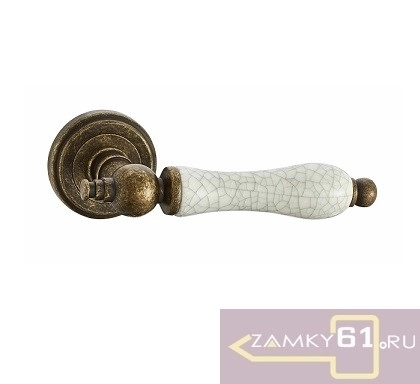 Ручка дверная V30 BR/ZR (состаренная бронза/керамика) Vantage фото 1