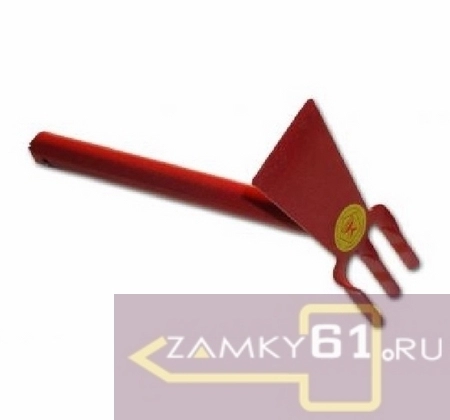 Мотыжка комбинированная ТМ-1 с металлической ручкой (полимер, t-2,0) фото 1
