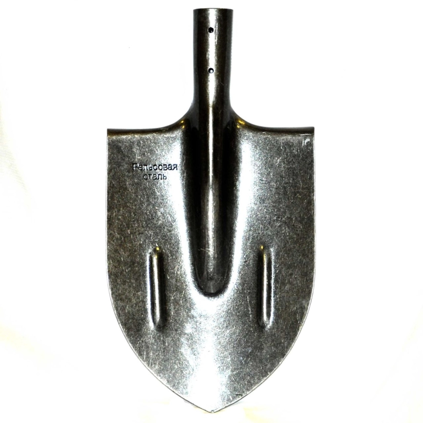 Лопата штыковая ЛСШ (рельсовая сталь, 900 гр.) фото 1