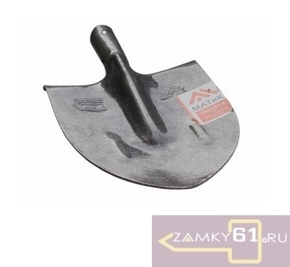 Лопата штыковая ЛКО (рельсовая сталь) Матик фото 1