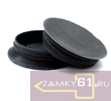 Заглушка FM-2502-14.20 (25мм черная) Замкофф фото 1